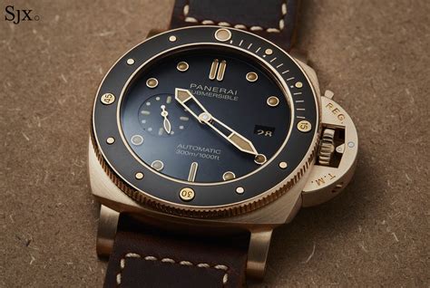 Up Close with the Panerai Submersible Bronzo PAM 968